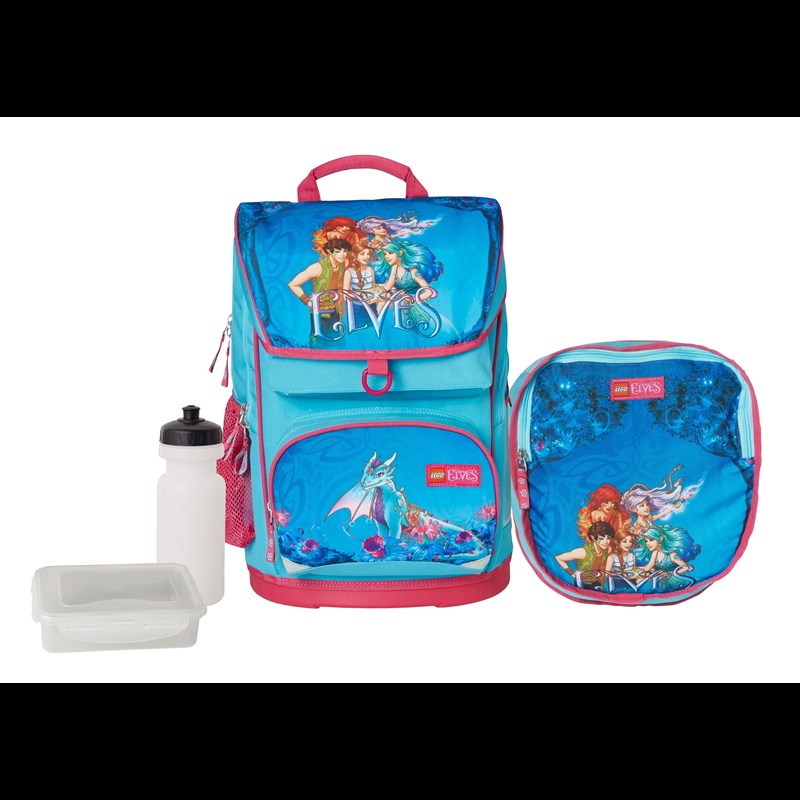 LEGO Bags Skoletaske Elves Blå/lyseblå