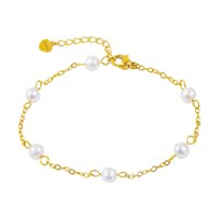 PITAYA Armband Rikke Pearl  Guld 1