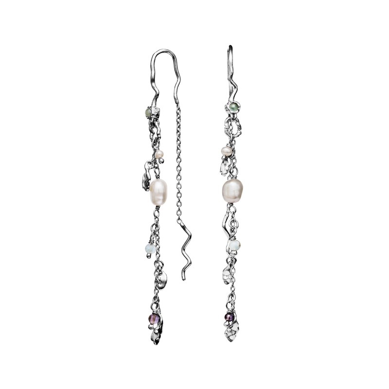 Maanesten Örhängen Poppy Silver 2