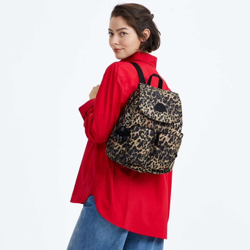 Kipling Rygsæk City pocket Leopard 6