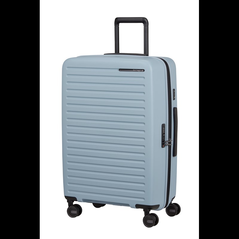 Samsonite Kuffert Restackd Dusty lys blå 68 Cm 3