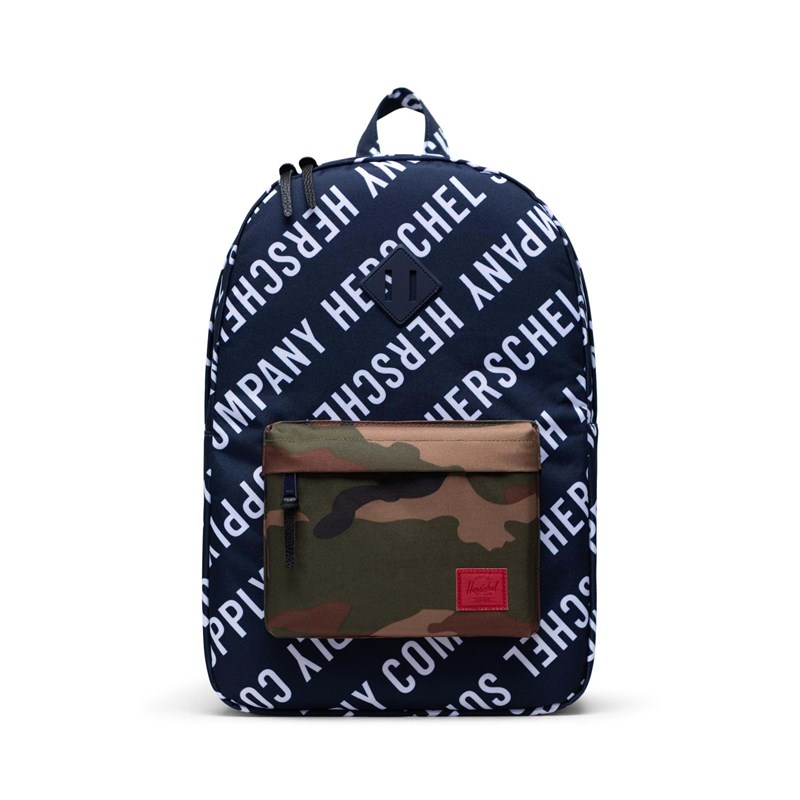 Herschel Rygsæk Heritage Blå/mønster 15" 1