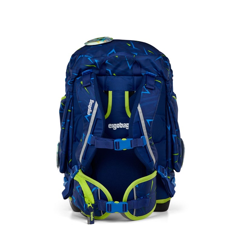 Ergobag Skoletaskesæt Pack Front Run Blå/Grøn 5