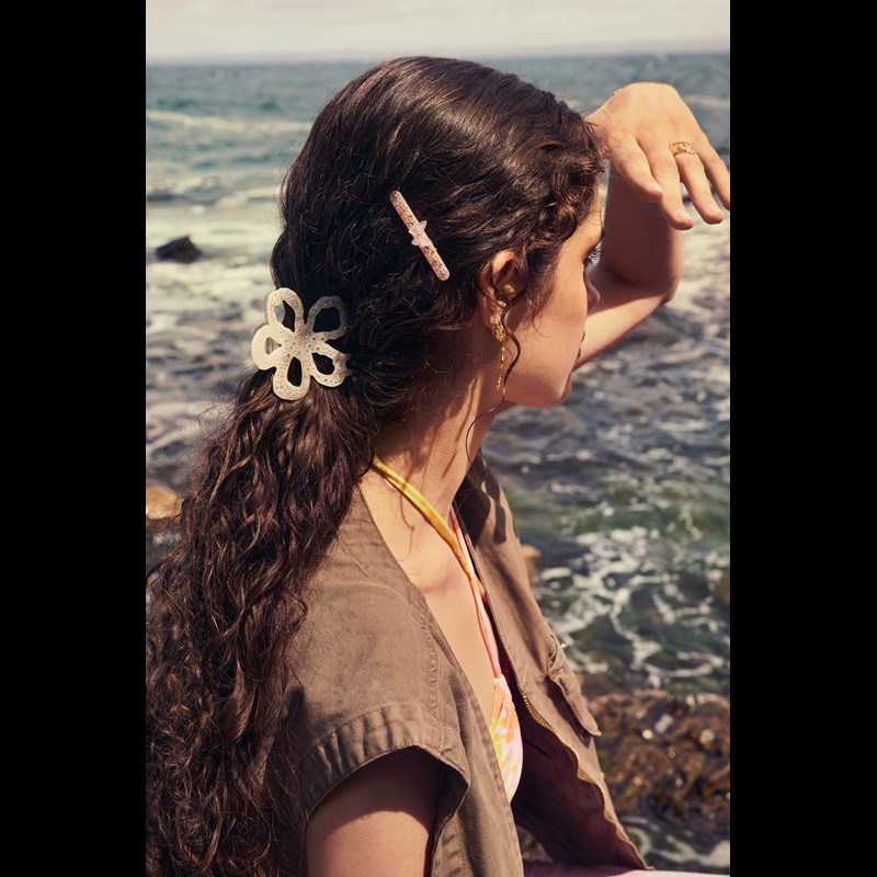 Maanesten Hårklemme Fiore Lysegul 2