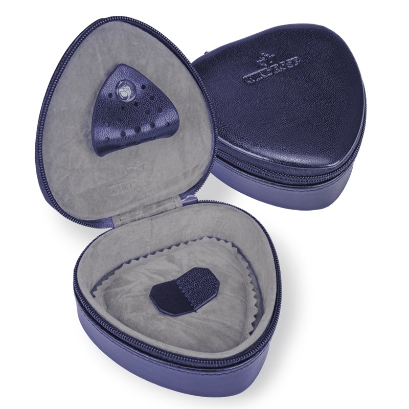 Windrose Smykkeskrin Merino Moda Heart M. blå 3