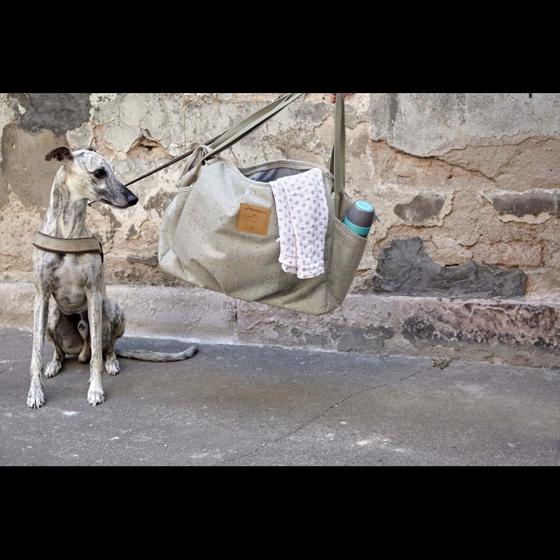 LÄSSIG Pusletaske tvillinger Grå 6