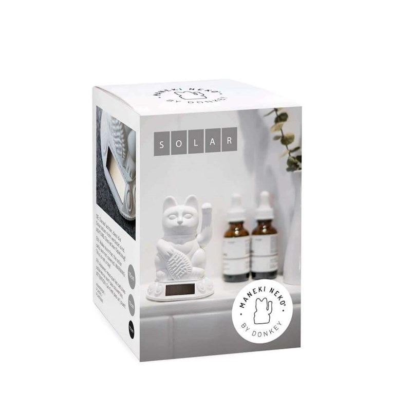 Donkey Vinkekat Maneki Neko Hvid 3