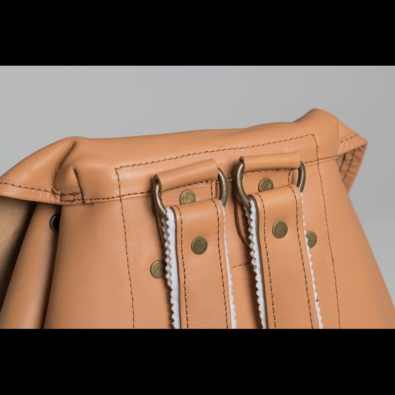 Beckmann Rygsæk Originals Læder Cognac/rust 5