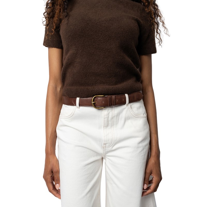 RE:DESIGNED Damebælte Hyas Wide M. Brun 90 Cm 2