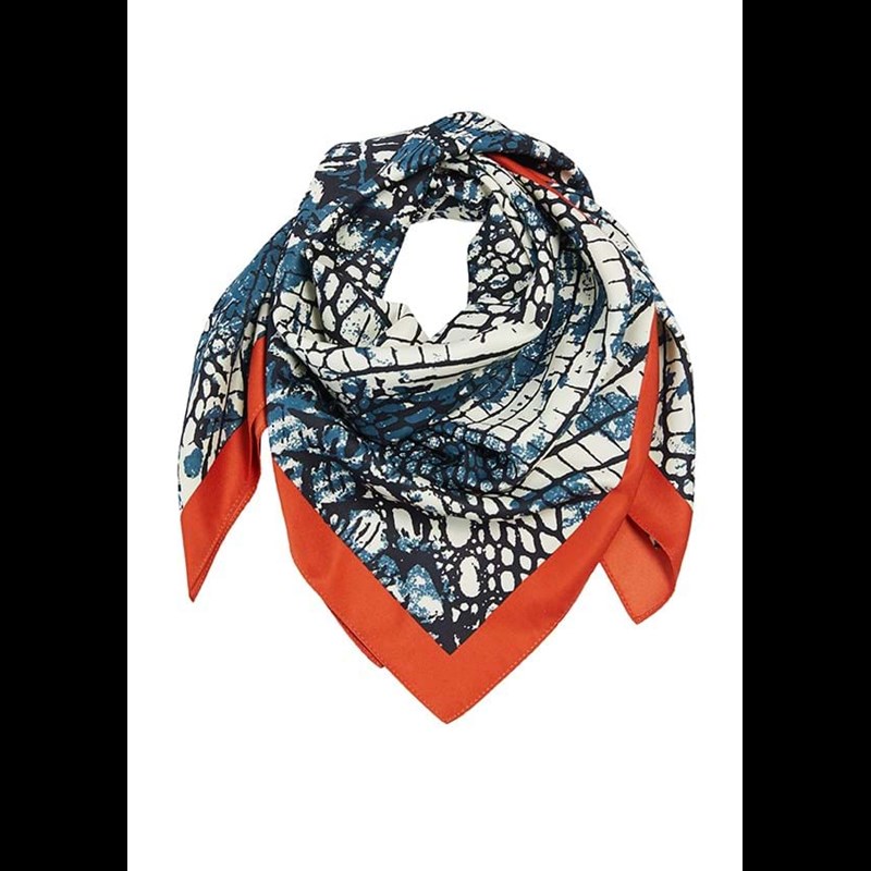 Bella Ballou Tørklæde Reptile Petrol 1