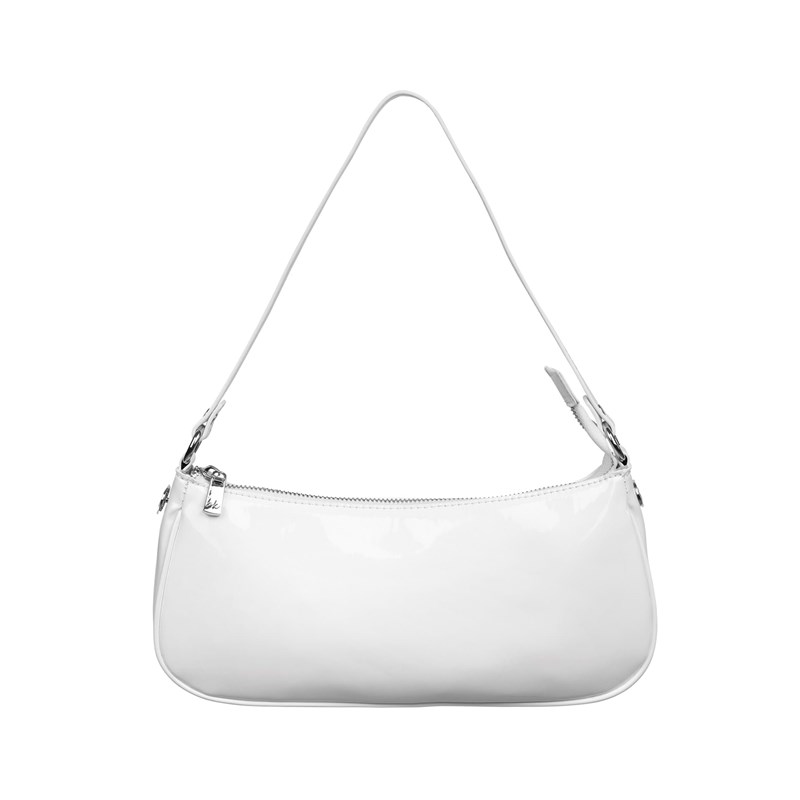 Collection by Barbara Kristoffersen Skuldertaske Hvid/sølv 1