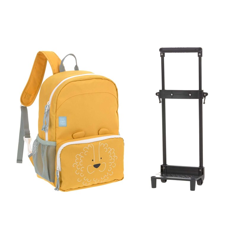 LÄSSIG Børnekuffert Løve Gul 2