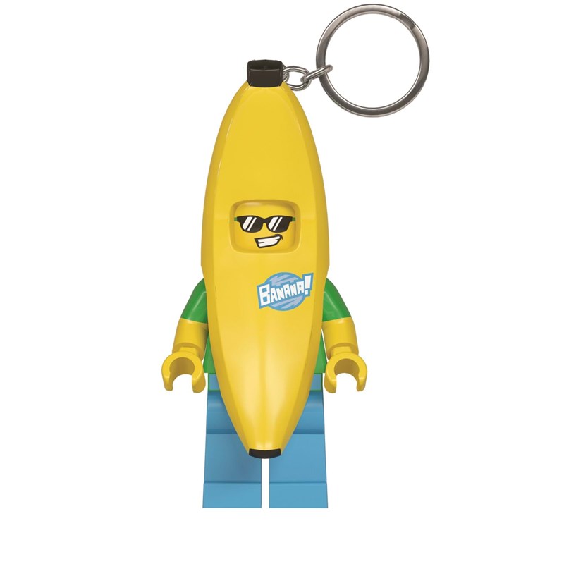 LEGO Bags Nyckelring m/LED Banna guy Blå med gul 1
