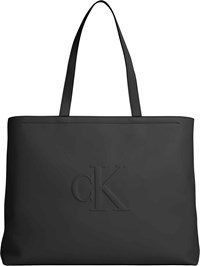 Calvin Klein Shopper Tote CKJ Sculpted Svart