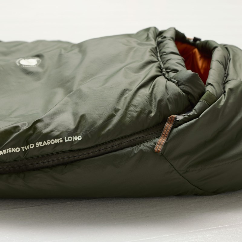 Fjällräven Sovsäck Abisko Two S. Long Oliv Grön 1