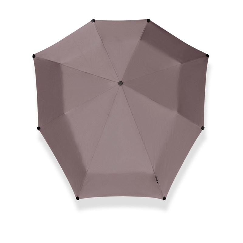 Senz Stormparaply mini automatic Grå/Lila 2