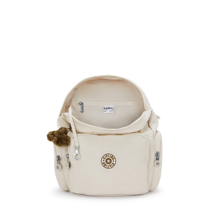 Kipling Ryggsäck City Zip S Sand 3