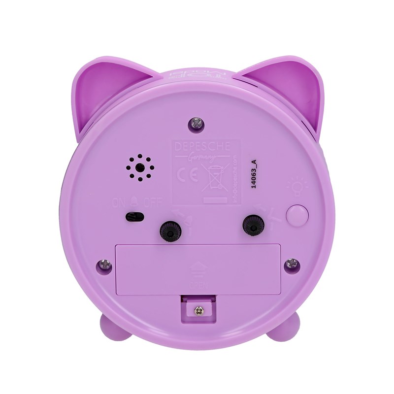 TOPModel Vækkeur Blooming Kitty Lilla 5