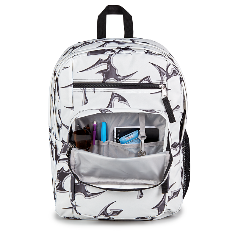 JanSport Rygsæk Big Student Hvid/sølv 15" 4