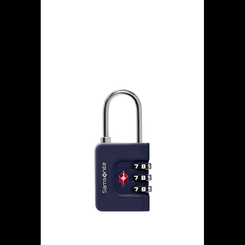 Samsonite TSA kombinationslås M. blå 1