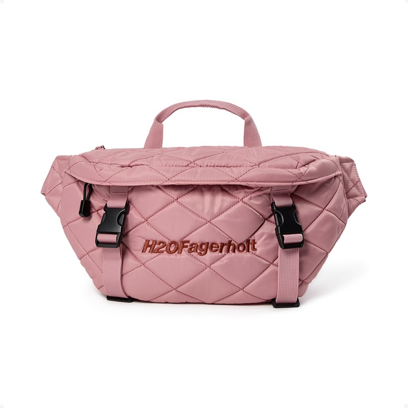 H2OFagerholt Bæltetaske Close Market Bag Rose/Black 1