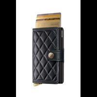 Secrid Kortholder miniwallet Emboss Sort 1