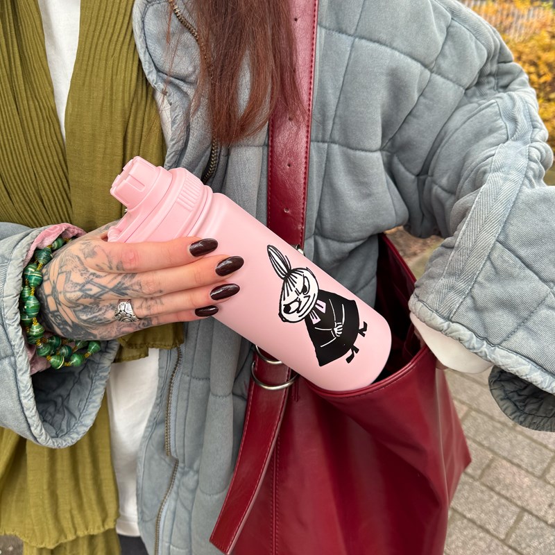 Nordic Buddies Termoflaske Mumi  Pink 2