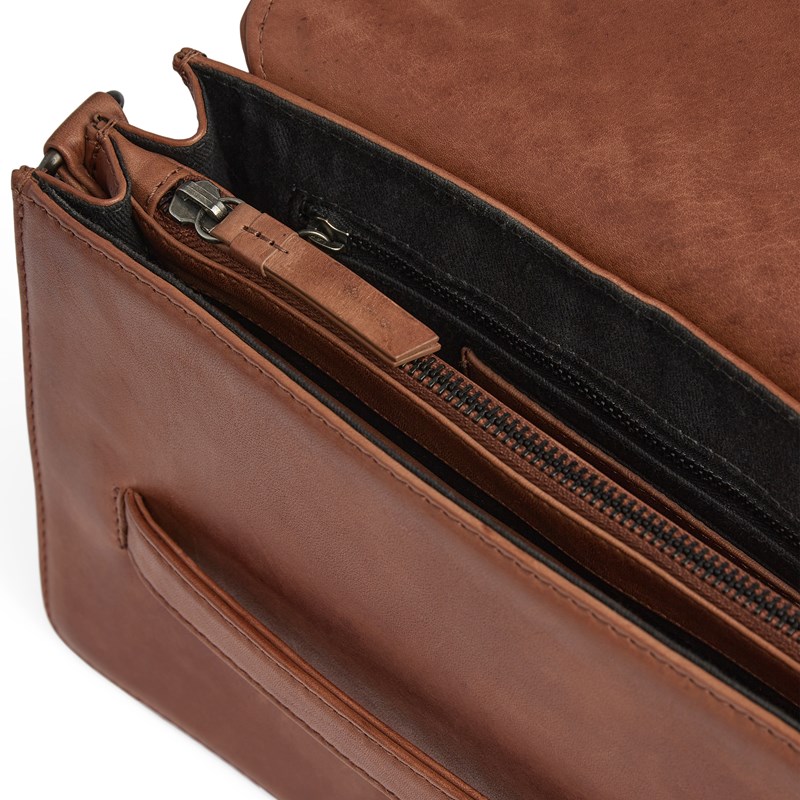 MARKBERG Crossbody Arabellambg Weave Cognac 7