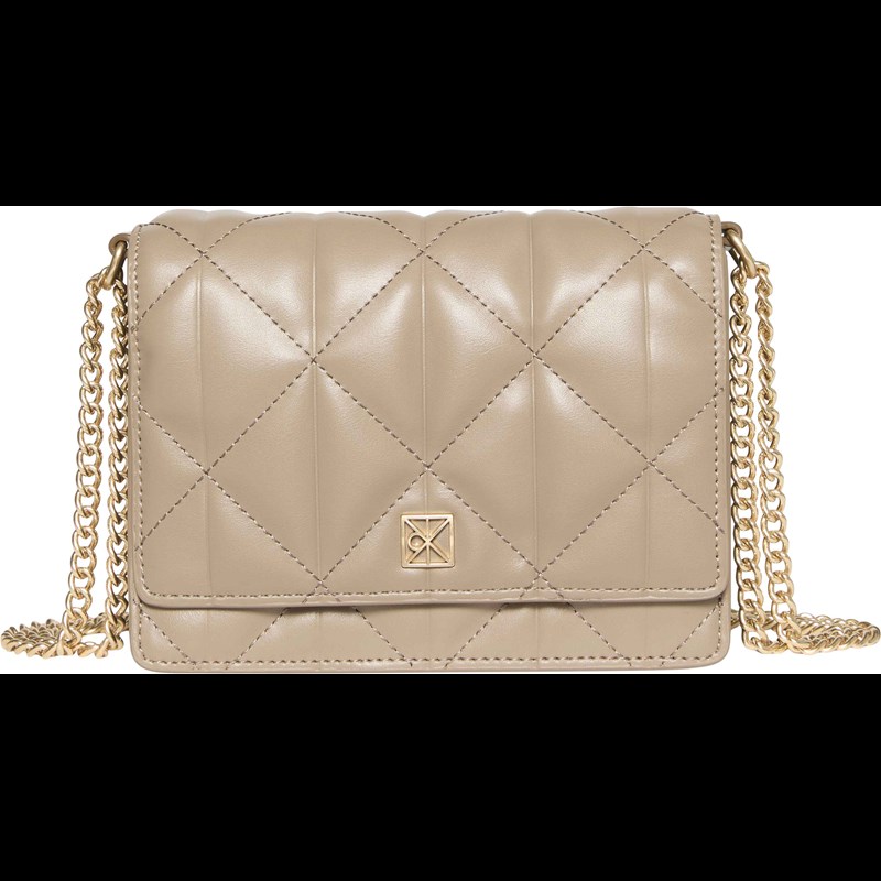 Calvin Klein Skuldertaske Quilted Emblem Brun 1