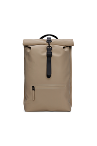 RAINS Rygsæk Rolltop Rucksack Beige 1