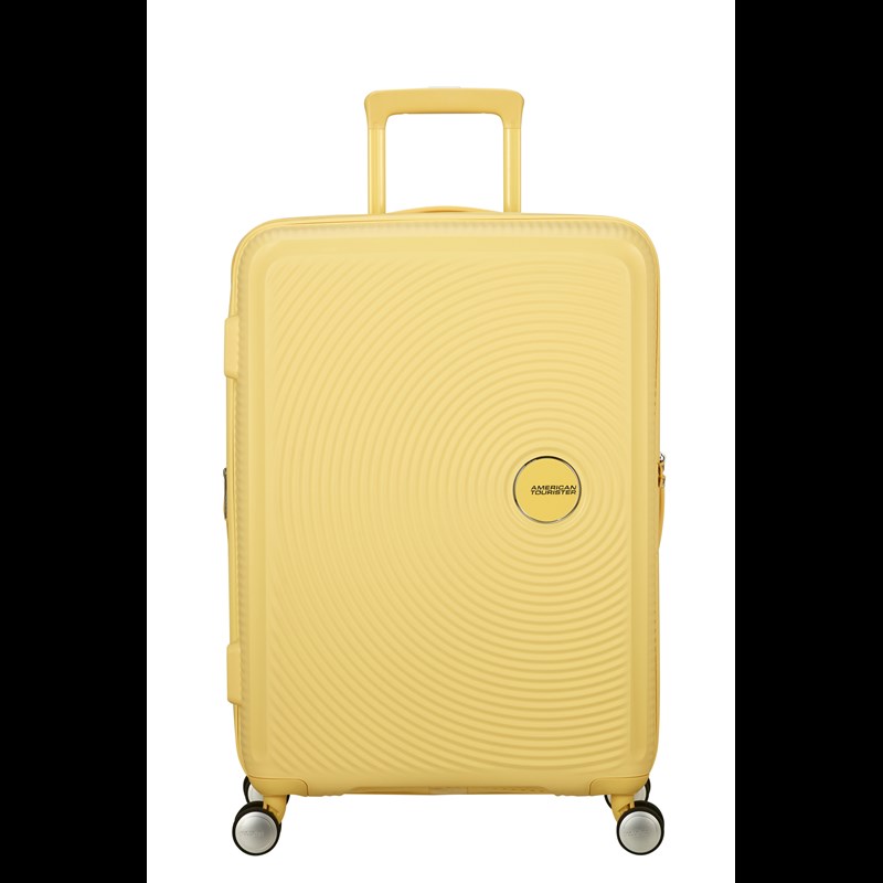 American Tourister Resväska Soundbox Gul 67 Cm 1