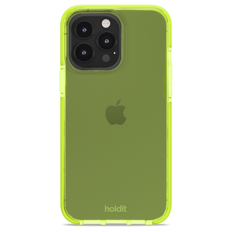Holdit Mobilcover Seethru Grøn iPhone 14 Pro Max 2