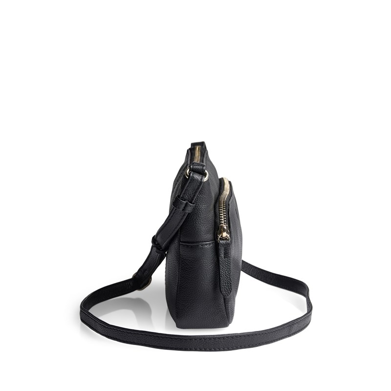 Aura Crossbody Genova Svart/Guld 4