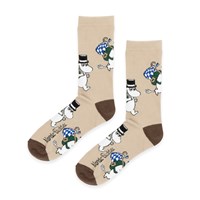 Nordic Buddies Herrestrømpe Mumi Beige