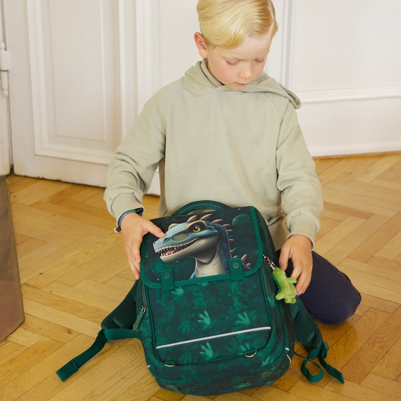 Grow Skoletaske StartPack Dino Grøn 8