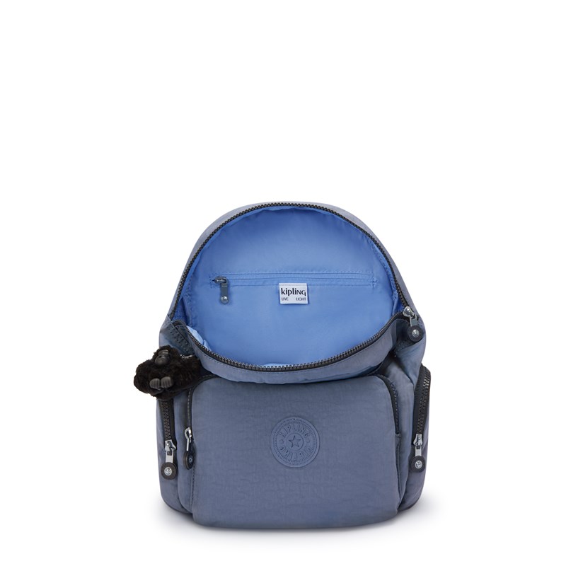 Kipling Ryggsäck City Zip S Blå/Blå 4