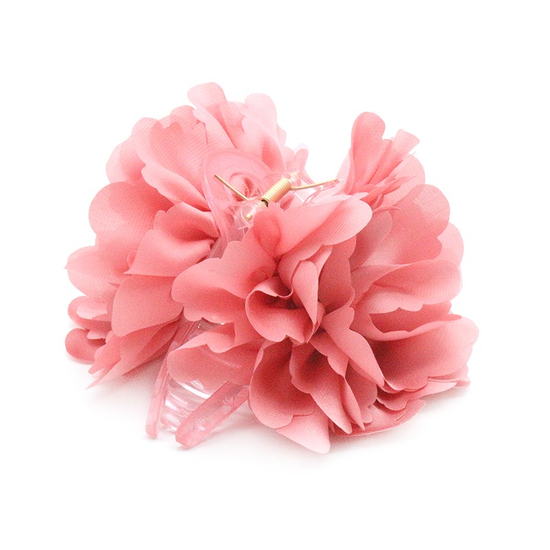 Conmé Hårklemme Lea Big Flower Rosa 1