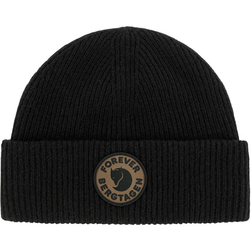 Fjällräven Hue Bergtagen Forever Wool Sort 1