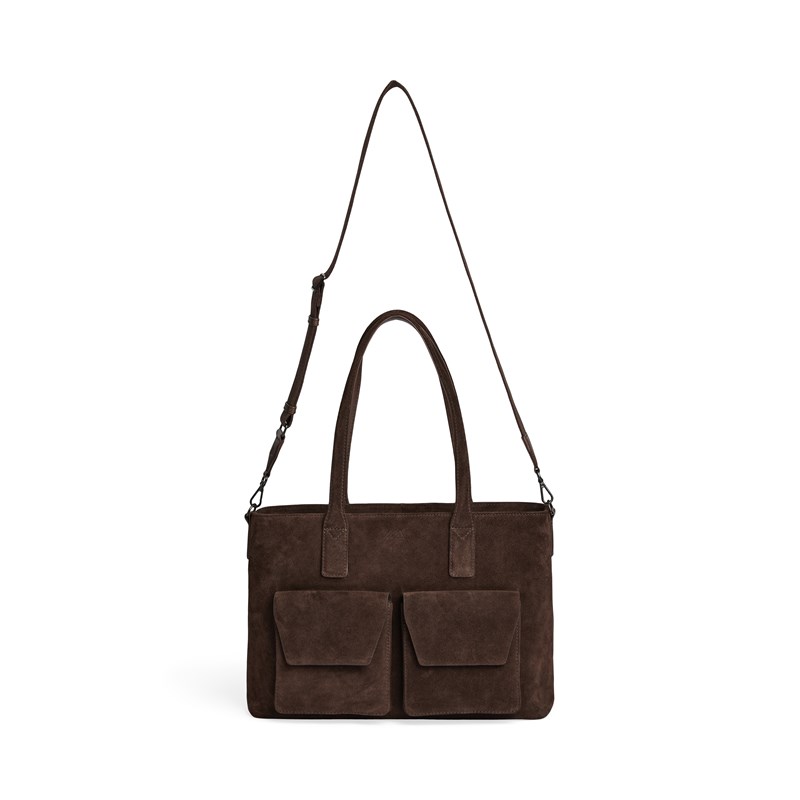 MARKBERG Datorväska KelseyMBG Suede M. Brun 14" 6