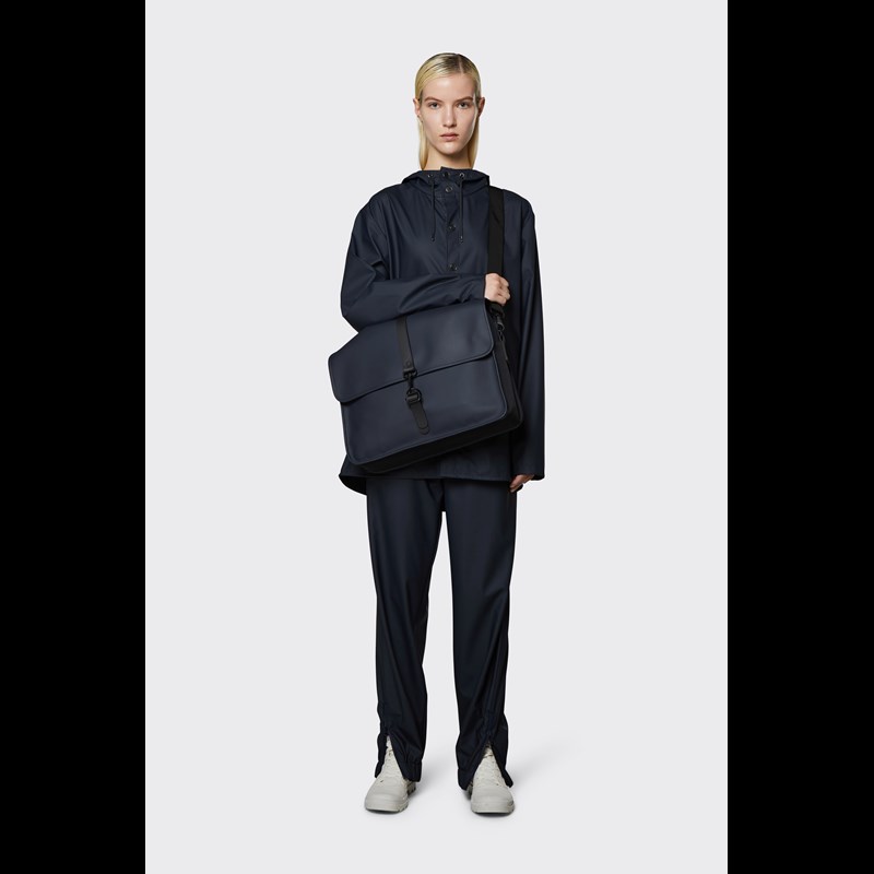 RAINS Skuldertaske Messenger Bag Blå 16" 6