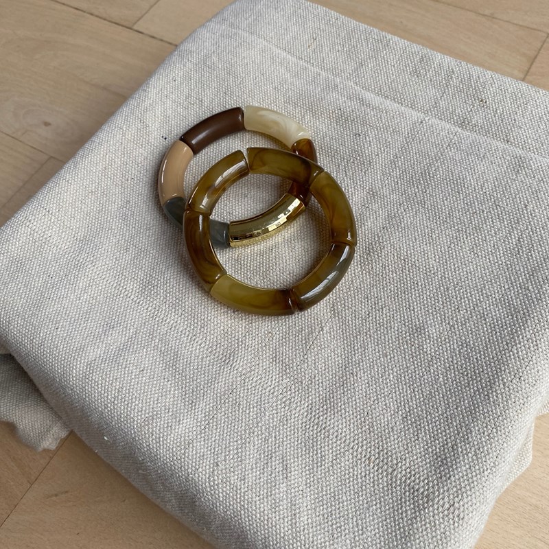 Conmé Armband Puzzle Karamell 8