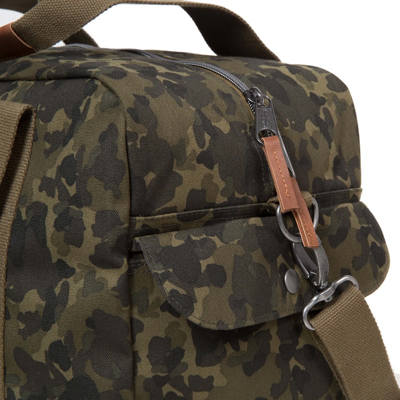 Eastpak Skuldertaske Deve L Grøn Camou 5