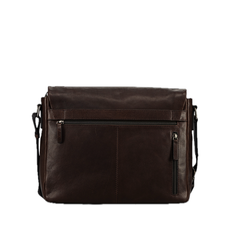 Jost Skuldertaske Glasgow M Brun 4