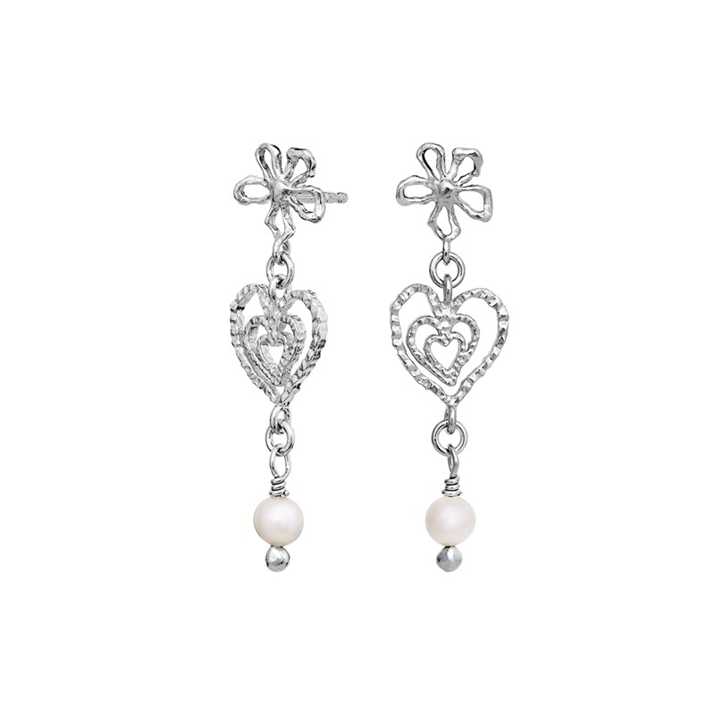 Maanesten Örhängen Izabel Silver 2