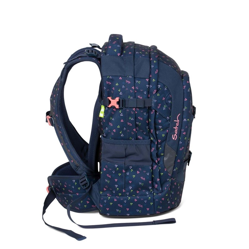 Satch Skoletaske Pack Blå/mønster 3
