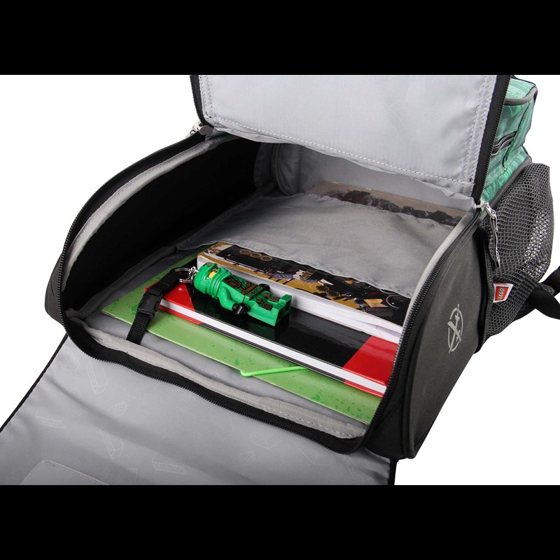 LEGO Bags Skoletaske Optimo Ninjago Grøn mønster 4