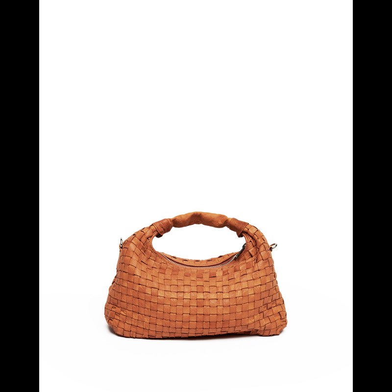 Núnoo Håndtaske Dandy Braided Cognac 4