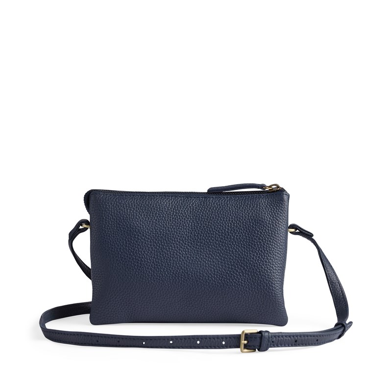 MARKBERG Crossbody Verambg Grain M. blå 4