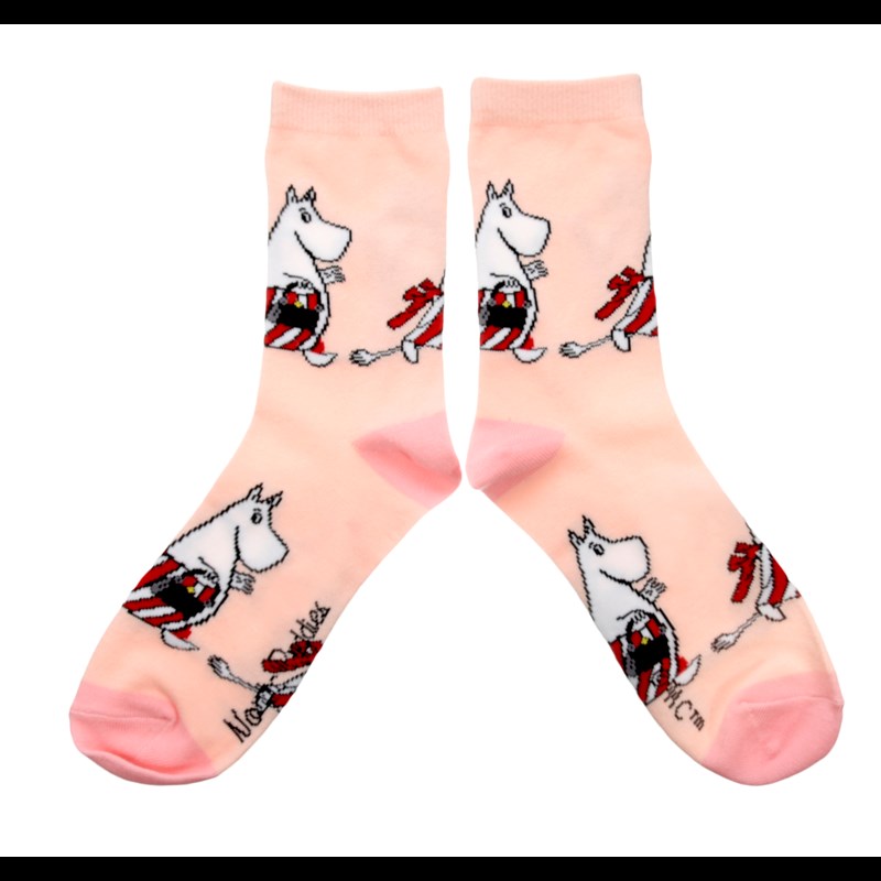 Nordic Buddies Damstrumpor Mumin Persika Str. 38-42 2
