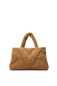 Flufié Handväska Flufié Pillow Cord Kamel 1